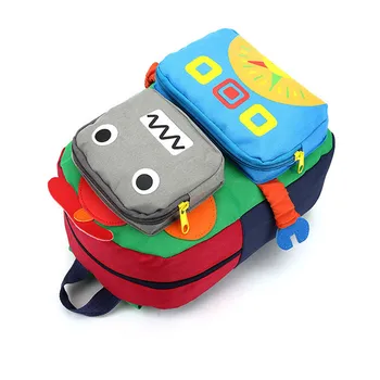 Dječje torbe Crtani film robot Dječji Ruksak mochila infantil ortopedski naprtnjače školska torba za djecu školske torbe Plecak Rugzak