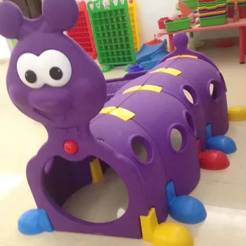 Dječji vrtić gusjenica ползающий tunel šator igračka djeca su izbušene rupe Igre kuća Unutarnji vanjski crtani životinje šator dječji dar