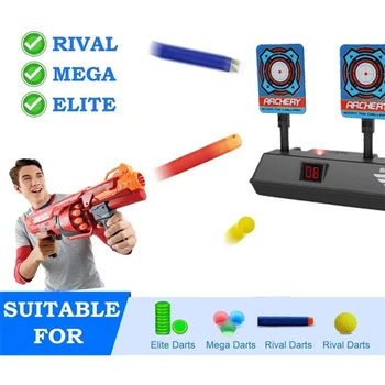 E-meta za ispaljivanje iz oružja Nerf Automatski Reset Digitalni meta za gađanje za djecu Idealne igračke za dječake i djevojčice