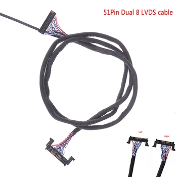 FIR-E51PIN LVDS Kabel 2 kanala 8-bitni 51 Kontakt 51 pin Dual 8 LVDS Kabel LCD panel