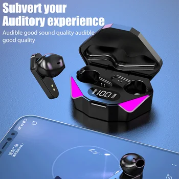 Gaming slušalice X15 Niske Latencije Bluetooth Slušalice su Bežične slušalice Woofera Slušalice Velikog Kapaciteta Slušalice S redukcijom šuma HD Slušalice