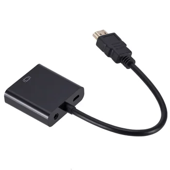 HDMI-Kompatibilnu VGA adapter za spajanje na Famale Pretvarač 1080P Digitalno-Analogni Video Audio Za PC Laptop Tablet NA VGA HDMI