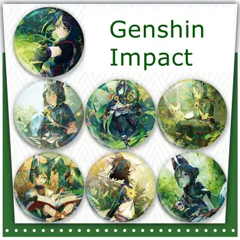 Igra Genshin Impact Тигнари Ikona Bar, Animacija Pribor Cosplay Tin Halloween Dekoracije Privjesak