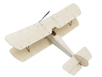 K6 RC Avion Micro Mini Sopwith Štene od Balsa Drveta 378 mm Raspon Krila Krila Warbird Kit Zrakoplova s Бесщеточной Sustav Napajanja