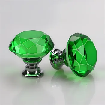 KK & FING Diamond Oblik Dizajn multi-boji Kristalno Staklo Olovke Izvlačenje ladica Ormara kredenac Ručke na Vratima Ormara
