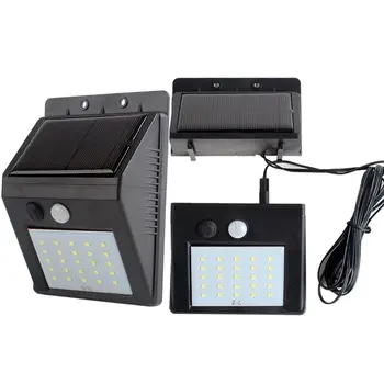 Led Downlight Waterproofx 20 Led Solarni Senzor Za Svjetlo Senzor Pokreta Zidne Lampe Vanjski Vrt Ulični Lampa Privjesak Za Uštedu Energije