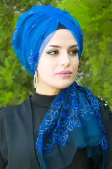 Marama za muslimanske Žene, Pamuk s turbanom, Shape, Hidžab, Kape, Interna Židovske, Muslimanske Arapske Накидка, raznobojnim turbans, Islamska Odjeća