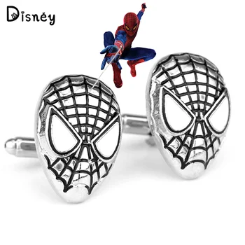 Marvel Spider-Man Srebrna Boja Maska Ergele Cosplay Spider-Man Modni Manžete Osvetnici Kreativna Nakit Pribor