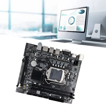 Matična ploča vašeg računala H110 LGA1151 Podržava procesor serije Core I3 I5 I7, Podržava DDR4 memorija S kabelom prebacivanje + Термопаста
