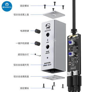 MECHANIC Power Pro Max Kabel za preuzimanje napajanja za iphone 6-13promax Kabel Napajanja s jednog Gumba za Brzo Pokretanje Test Kabel Za Popravak Telefona Linija za Preuzimanje