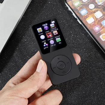Metalni zaslon osjetljiv na MP3 Walkman player MP4 Pure Card/FM-sat, Bluetooth-kompatibilni Шагомером, izgrađen-in e-knjigu