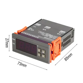 MH1210W AC90-250V Digitalni regulator Temperature Termostat Regulator Kontroler - 50 ~ 110 ℃ Upravljanje Grijanjem Hlađen NTC Senzor