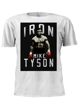 Mike Tyson MMA Boxing hall Trening Majica. Svakodnevne majice od pamuka kratkih rukava, Bez top, Veličine S-3XL