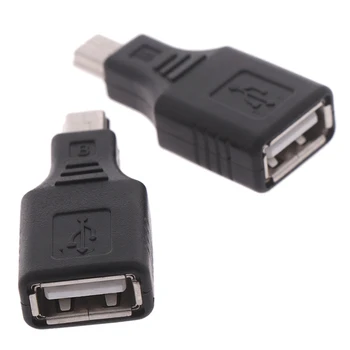 Mini USB Priključak za USB Ženski Pretvarač Priključak za Prijenos podataka Sinkronizacija OTG Adapter za Auto AUX MP3 MP4 Tablete, Telefone U-Disk
