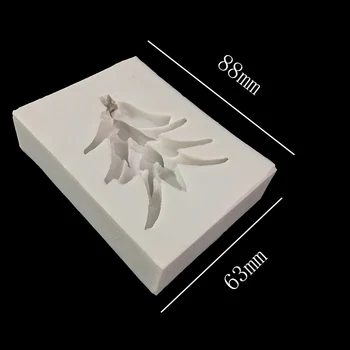 Minsunbak 3D Biljna Silikonska forma obrasca za paprike kolač fondan dekoracija alat Šećer Obrt Alata