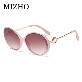 MIZHO 2020 Modni Ovalni Sunčane Naočale Ženske Luksuzne Marke Dizajner Berba Sunčane naočale Ženske Zakovice Nijanse Stil Naočale UV400