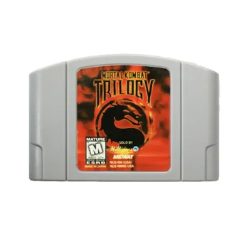 Mortal Kombat Trilogije 64 Bitni Igre 64 Engleska Igraonica kartica NTSC