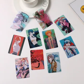 Motorna Pila Osoba Plastične Kartice Plakat Cosplay Anime Дэндзи Макима Power Pochita Zbirka Rekvizite Pokloni