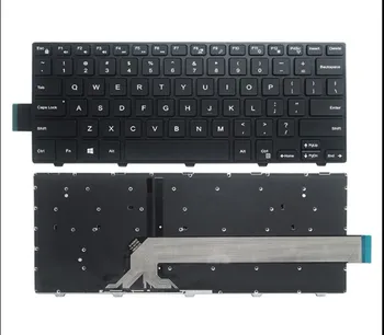 Novi Dell Latitude 3450 3460 3470 3480 za Inspiron 14 5448 5451 5455 serije Tipkovnica Laptop s pozadinskim osvjetljenjem SAD/španjolski izgled