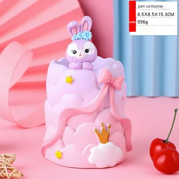 Novi Disney Линна Bell Lutka Gica Q Verzija Štedni Lonac PVC Figure Životinja Model Božićni Poklon Za Rođendan Za Djecu