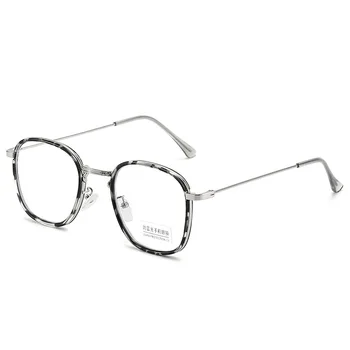 Novi dolazak, četvrtaste naočale su unisex i za muškarce i žene, naočale u metalnom ivicom, jednostavne naočale, Naočale za kratkovidnost, Naočale -2,5 -1,0 -1,5