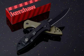 Novi Kershaw 6054 Sklopivi džepni vanjski taktički noževi 9cr13mov Oštrica G10 + čelična Ručka kamp opstanak voćni EDC nož alata