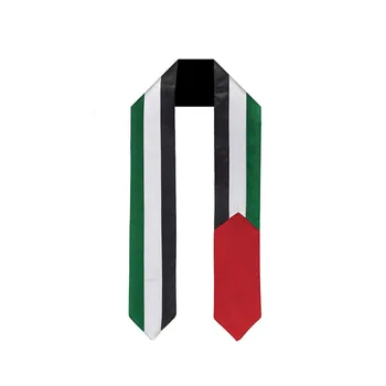 Palestinski Nacionalni Zastava Izlaznu Zonu 180*14 cm Бакалаврское Haljina Pribor Satiny Diplomski Ukrao