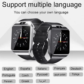 Pametni satovi Android smart watch zaslon osjetljiv na dodir šarene pametni sat DZ09 smart watches