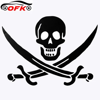 Pirati s Kariba crni biseri logo DIY naljepnice za auto styling umrijeti kamion motocikl osobno auto oprema auto sjedalo naljepnica.