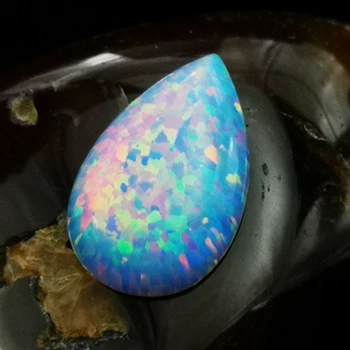 Plavi opal je kamen slobodan perle, drago kamenje грушевидная oblik pad flat baza кабошон stvorio dragi kamen za izradu nakita DIY dragulji