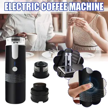Pod & Powder 2 U 1 Električni aparat za espresso Капсульная Stroj Za kuhanje Kave Mini-stroj za kuhanje Kave Nespresso Prijenosni Punjenje W8Z7