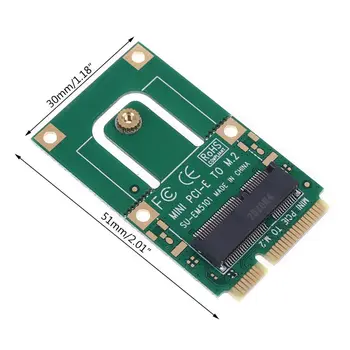 Prijenosno RAČUNALO Računalo Mini PCI-E za M2 Adapter je Pretvarač Naknada za proširenje za Kompatibilnog Bluetooth modula WiFi Jednostavnost korištenja