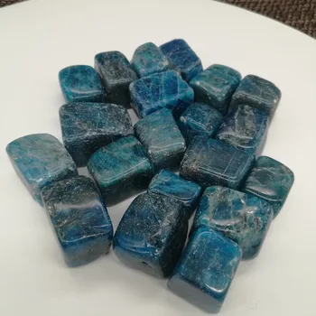 Prirodni kamen plavi апатит quartz crystal veliki surround kamen reiki iscjeljivanje kućni ukras za prodaju 5 kom.