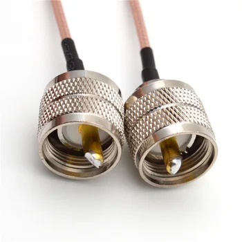Priručnik konzolni kabel za voki-toki SL16-JJ UHF-JJ M mužjak to M male custom RG316 RG174 50 cm