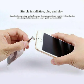 Qi Bežično Punjenje Prijemnik Micro USB Type C Univerzalni Brzi Bežični Adapter Punjač Za Samsung, Huawei iPhone Za Xiaomi