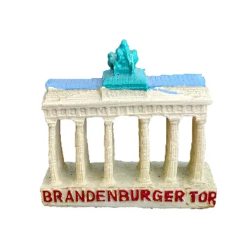 QIQIPP Brandenburška vrata, Berlin, Njemačka Gradska vrata Zgrade Psihološki Stol od Pijeska Proizvodi od Pijeska Nakit od Smole