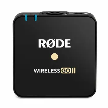 Rode Wireless Go II Bežični Mikrofon Dual-channel RX 2TX 200 m Трансмиссионный Mikrofon za smartphone za DSLR Fotoaparat Za Studio Inter