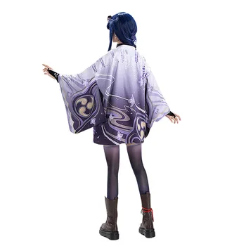 ROLECOS Genshin Impact Raiden Shogun Cosplay Odijelo Genshin Ei Baal Doujin Uniforma Žensko Odijelo Odijelo Rok Kostim Za Noć vještica