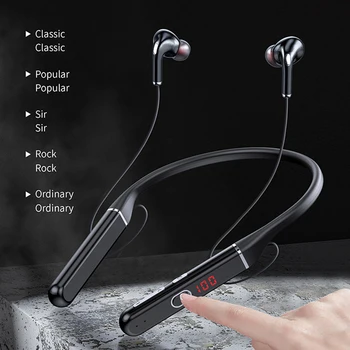 Slušalice s Шейным Remenom TWS 100 Sati Bluetooth Kompatibilne Slušalice 5.0 Stereo Bas Шумоподавляющая Magnetska Slušalice Za Sport