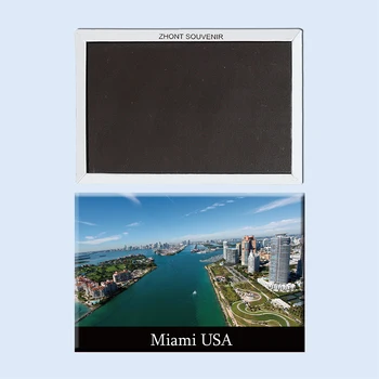 Suveniri za putovanja Grad na moru Miami, Florida, SAD 22994 Magnetski hladnjak