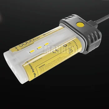 Svjetiljka za Kampiranje NITECORE LR60 + napajanje + Punjač baterija 3 u 1 s VISOKIM CRI LED 250 lumena Magnetski bez Baterije Besplatna Dostava