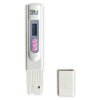 TDS-3 Mjerač kvalitete vode Za testiranje Provodljivosti Mjerenje kvalitete Vode Tester Temperature ručka TDS i Temperature Tester 0-9990ppm