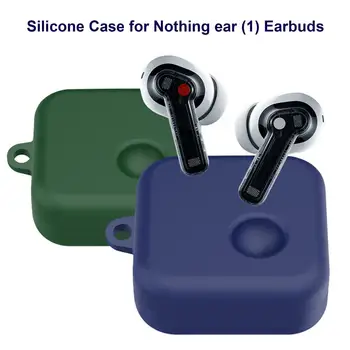 Torbica je Kompatibilan s Nothing Ear 1 Otporan na udarce bežične slušalice Silikonska crijeva otporna na udarce моющийся torbica od prašine