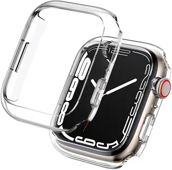 Torbica Za Apple watch Case 44 mm 40 mm 42 mm 38 mm iWatch serie SE 6 5 4 3 Pribor Zaštitna folija za zaslon Apple watch 7 45 mm 41 mm torbica