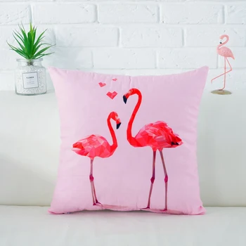 Torbica Za Jastuk Sa po cijeloj površini flamingo, Ljetni Stil, Jastučnica, Ukrasnih Jastučnica za Dom, jastuci, Auto jastučnicu