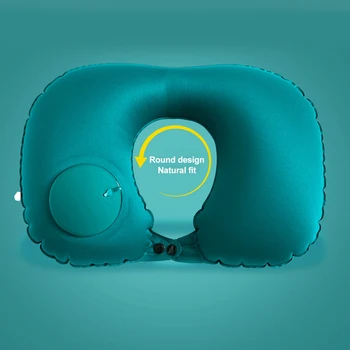 U Obliku Naslon za glavu Inflatable Jastuk Za Putovanja Jastuk Za Vrat Jastuk Za Potporu Glave i Vrata