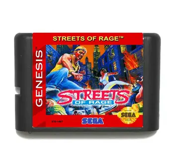 Ulica Bijes 16 bita MD Igraća karta Za Sega Mega Drive Za Genesis
