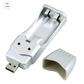 Univerzalni Pametna USB Punjač Za Ni-MH punjive NICD AA i AAA baterija baterija baterija baterija Baterija Punjenje Punjive Uređaja DC1.4V 160mA Izlaz na Veliko Prodaja