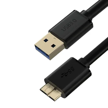 USB3. 0 Mobilni tvrdi disk Kabel za prijenos podataka na Laptop Električna Punjenje prijenos podataka Micro B Usb3 0 Linija za prijenos podataka 0,3 m 0,5 m 1 m