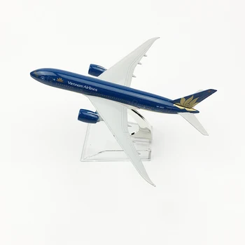 Vijetnamski airlines avion Boeing 787 lijevanje pod pritiskom od 1:400 16 cm od metalne legure model aviona igračke za djecu model aviona MX20